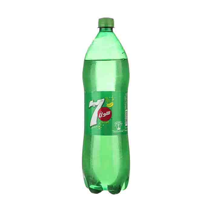 عکس اصلی نوشابه گاز دار با طعم لیمو سون آپ مقدار 1.5 لیتر